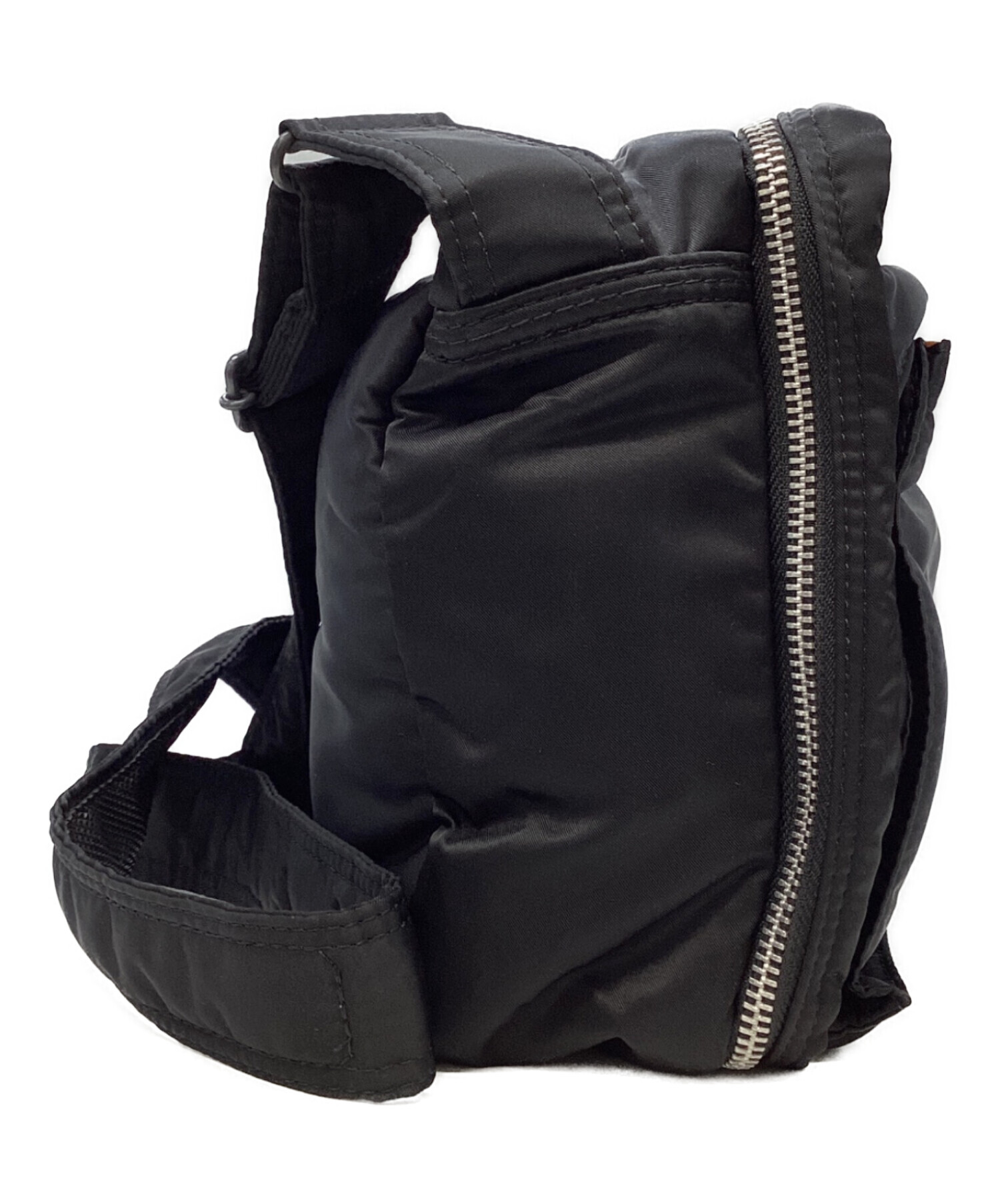 中古・古着通販】PORTER (ポーター) TANKER SLING BAG W zip ブラック