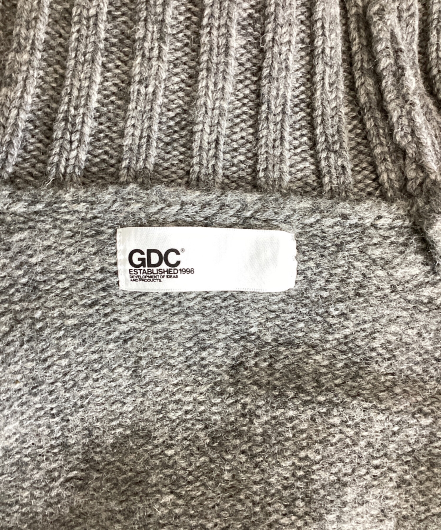 中古・古着通販】GDC (ジーディーシー) Shetland Turtle Knit