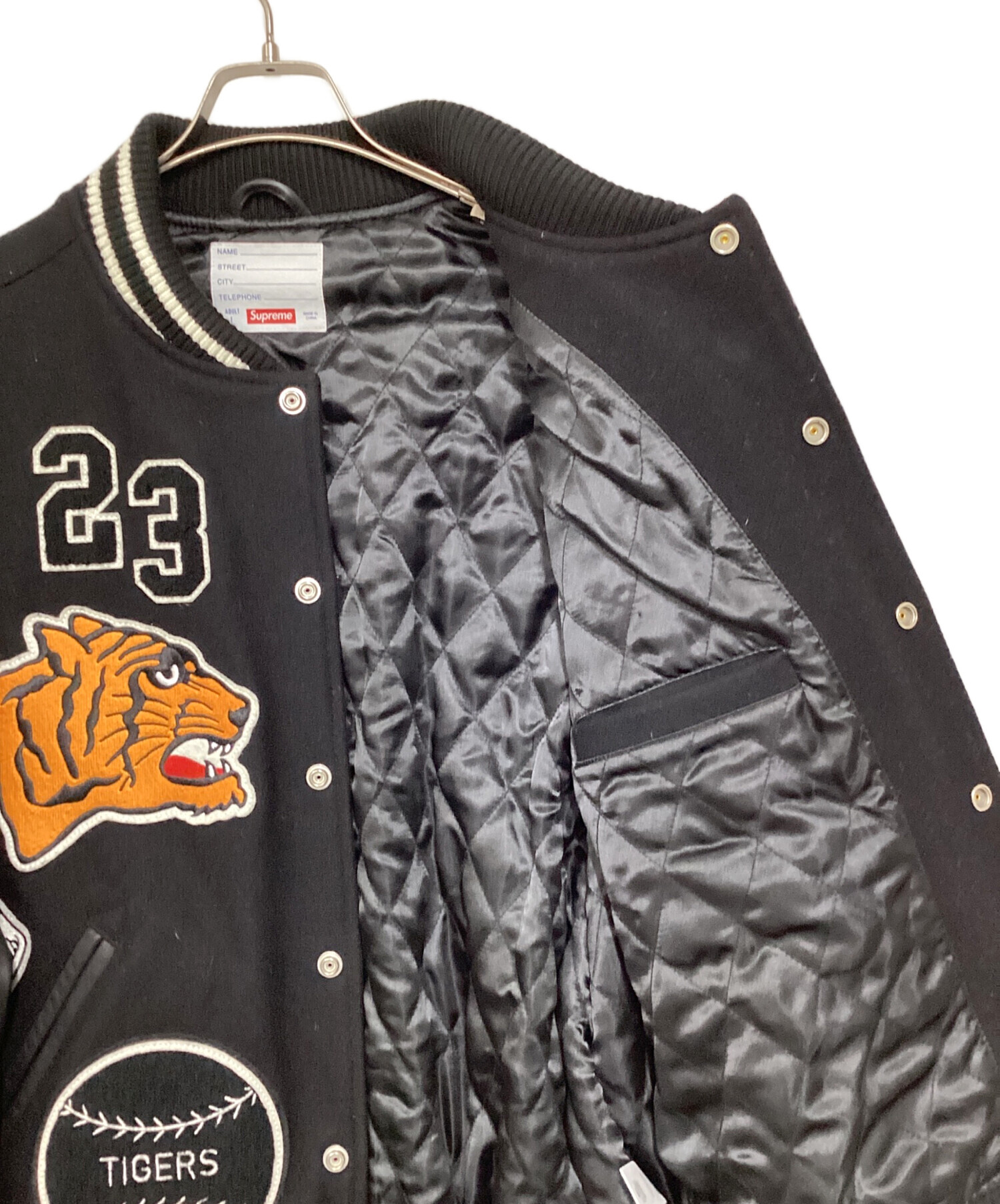 中古・古着通販】SUPREME (シュプリーム) Tiger Varsity Jacket