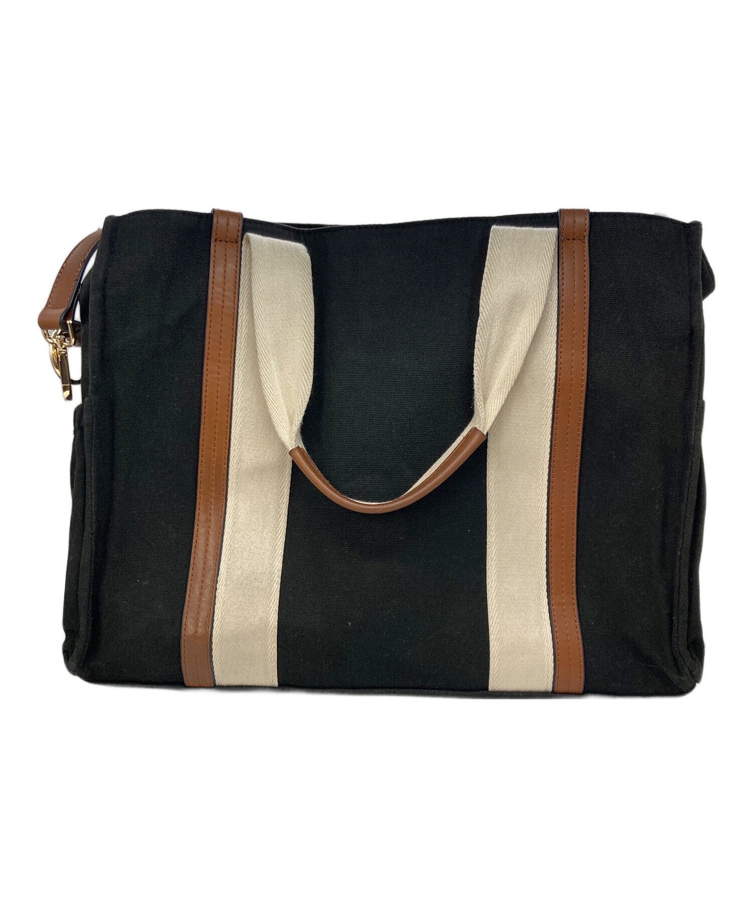 ☆Chloe マザーズバッグ☆ 未使用品 中古・古着通販】Chloe (クロエ) マザーズバッグ ブラック×ブラウン
