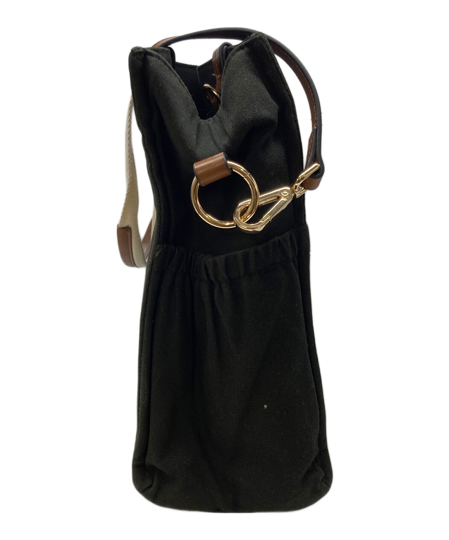 中古・古着通販】Chloe (クロエ) マザーズバッグ ブラック×ブラウン