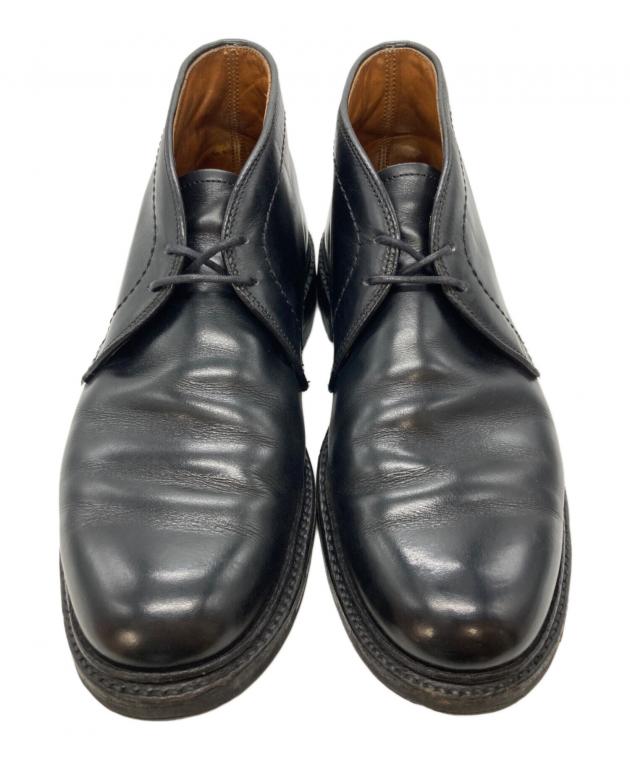 中古・古着通販】Alden (オールデン) カーフチャッカーブーツ ブラック