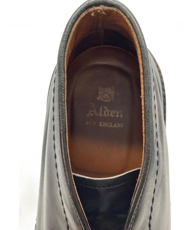 中古・古着通販】Alden (オールデン) カーフチャッカーブーツ ブラック