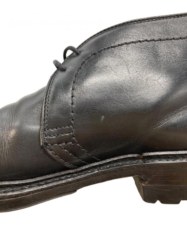 中古・古着通販】Alden (オールデン) カーフチャッカーブーツ ブラック
