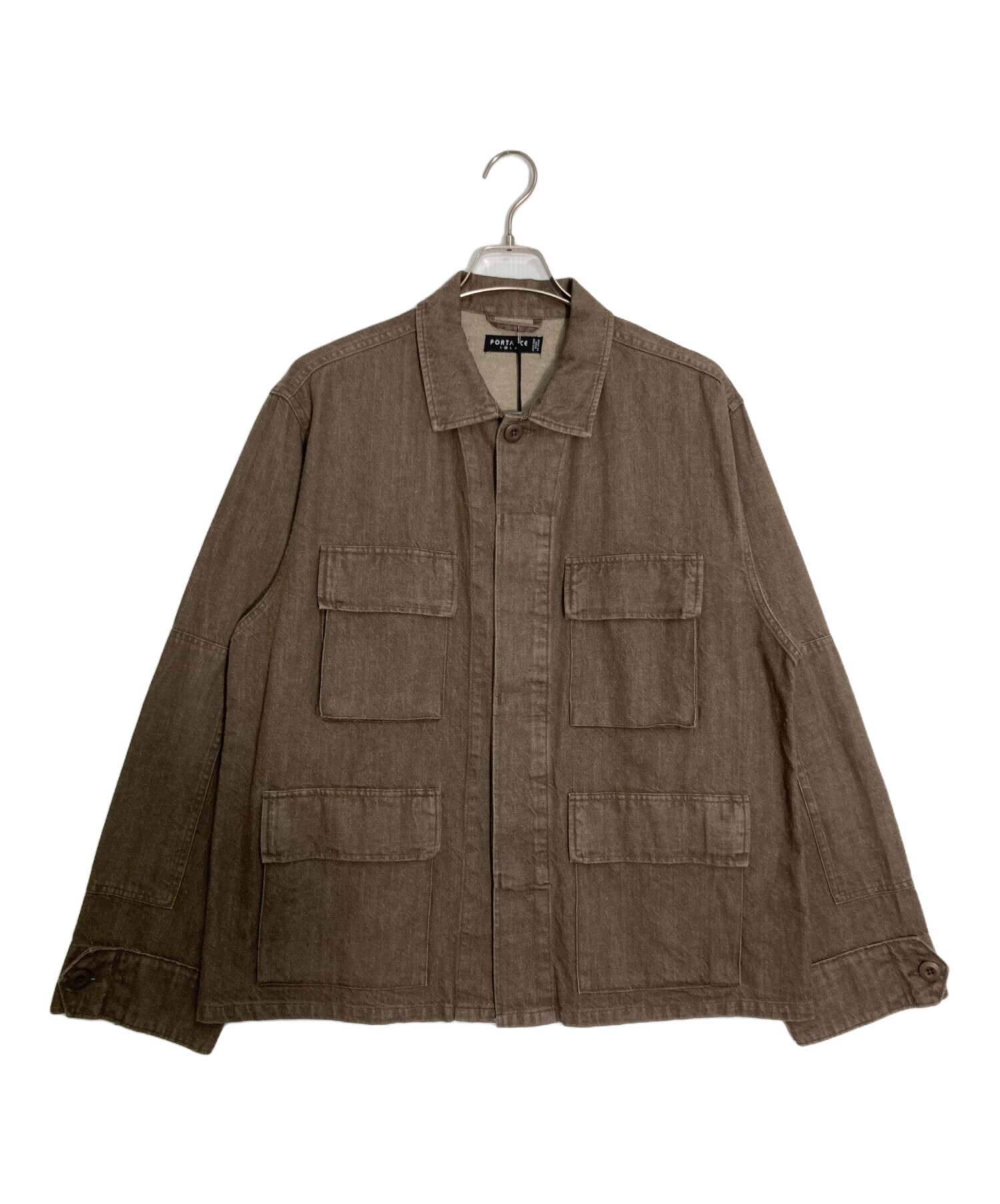 ＜PORTANCE＞BDU ジャケット 中古・古着通販】PORTANCE (ポータンス) HEMP MIX BDU JKT/ヘンプ