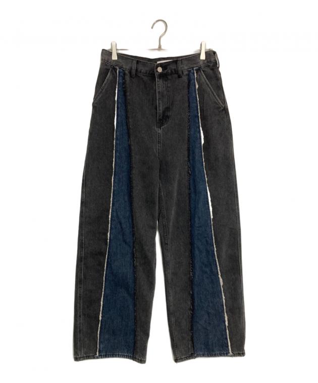中古・古着通販】jieda (ジエダ) 3D BAGGY DENIM ブラック サイズ:2 