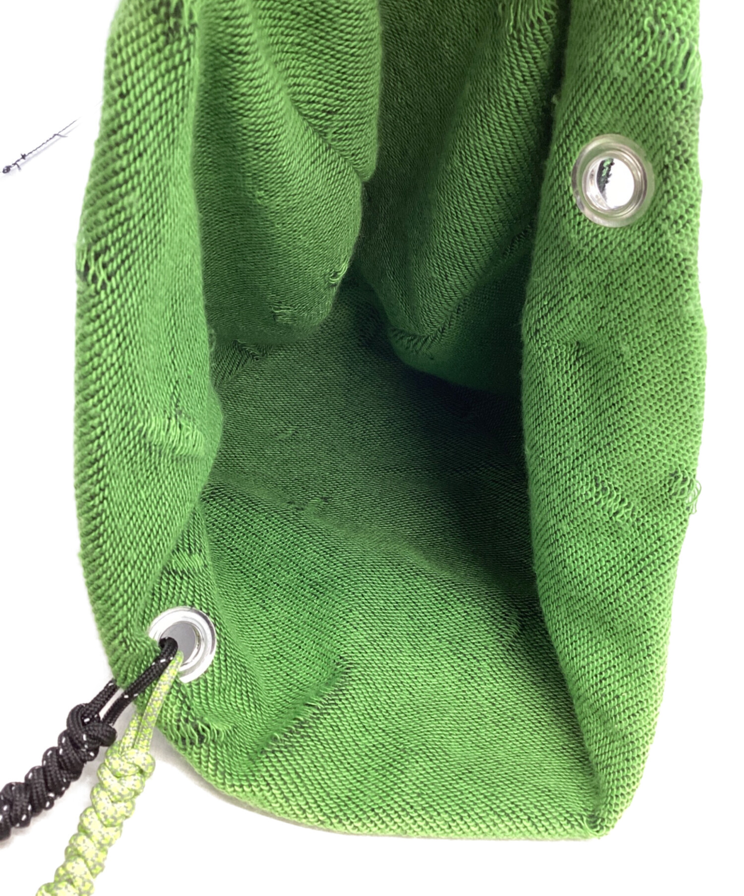 中古・古着通販】isecai (イセカイ) Whimsy Beanie ブラック×グリーン