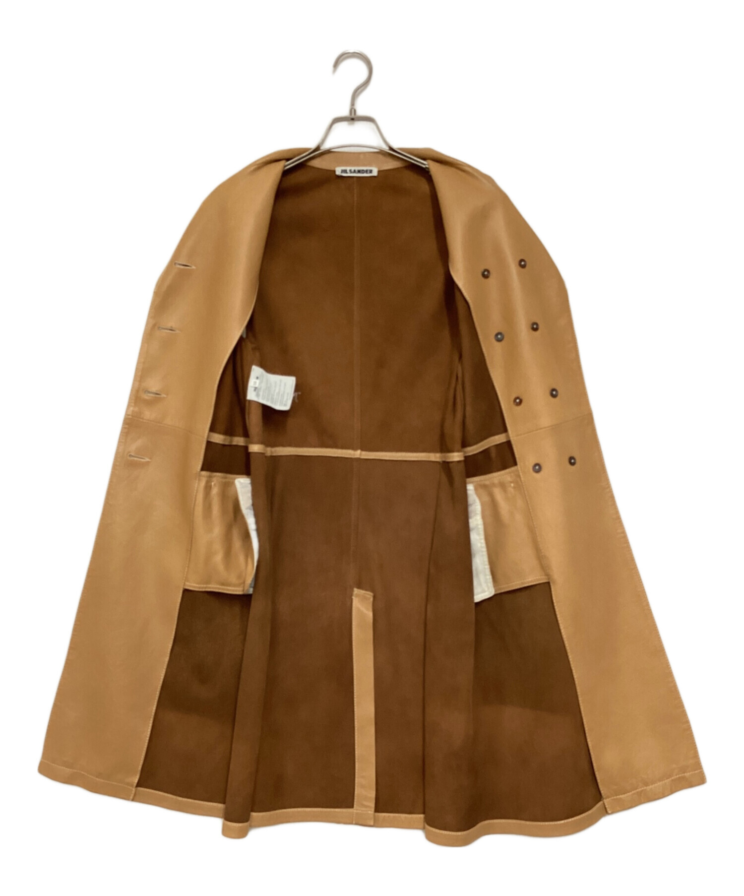 JIL SANDERジルサンダー◇イタリア製◇レディースリバーシブルレザーコート 中古・古着通販】JIL SANDER (ジルサンダー) リバーシブルレザーコート