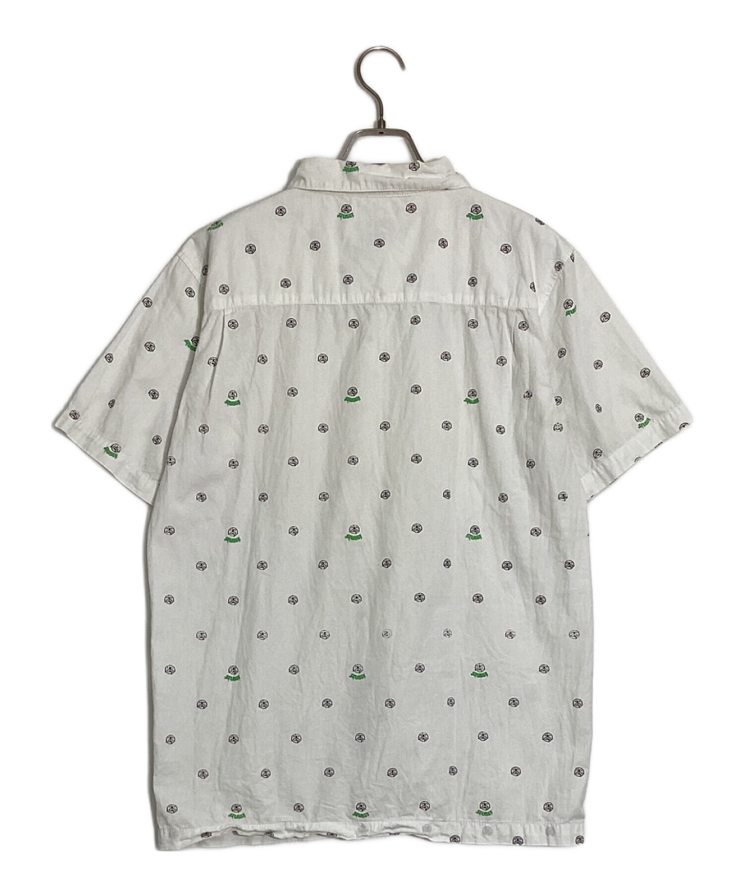中古・古着通販】stussy (ステューシー) S/S SSロゴ総柄シャツ