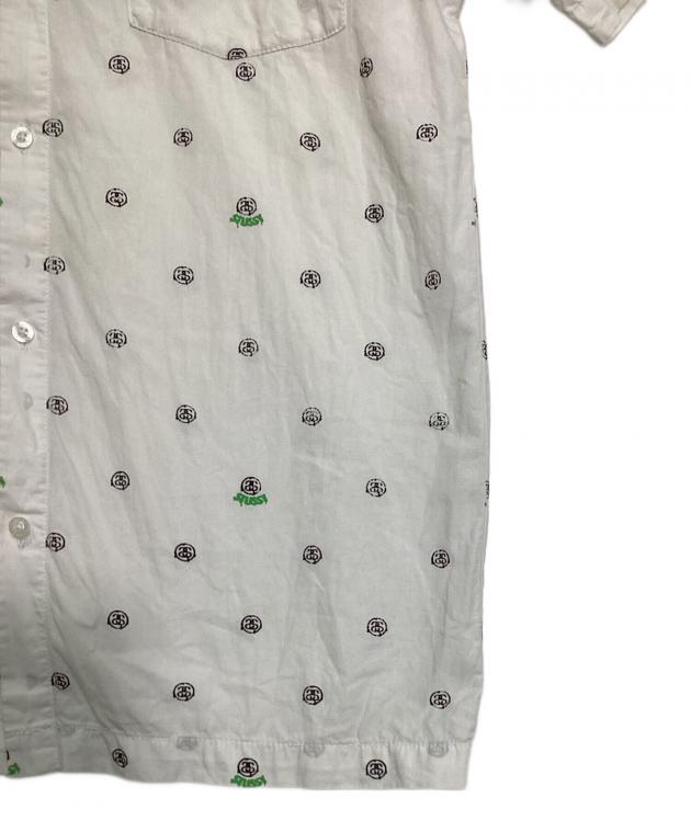 中古・古着通販】stussy (ステューシー) S/S SSロゴ総柄シャツ