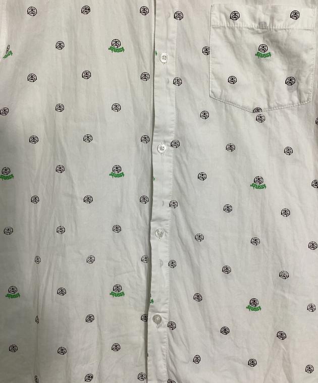 中古・古着通販】stussy (ステューシー) S/S SSロゴ総柄シャツ