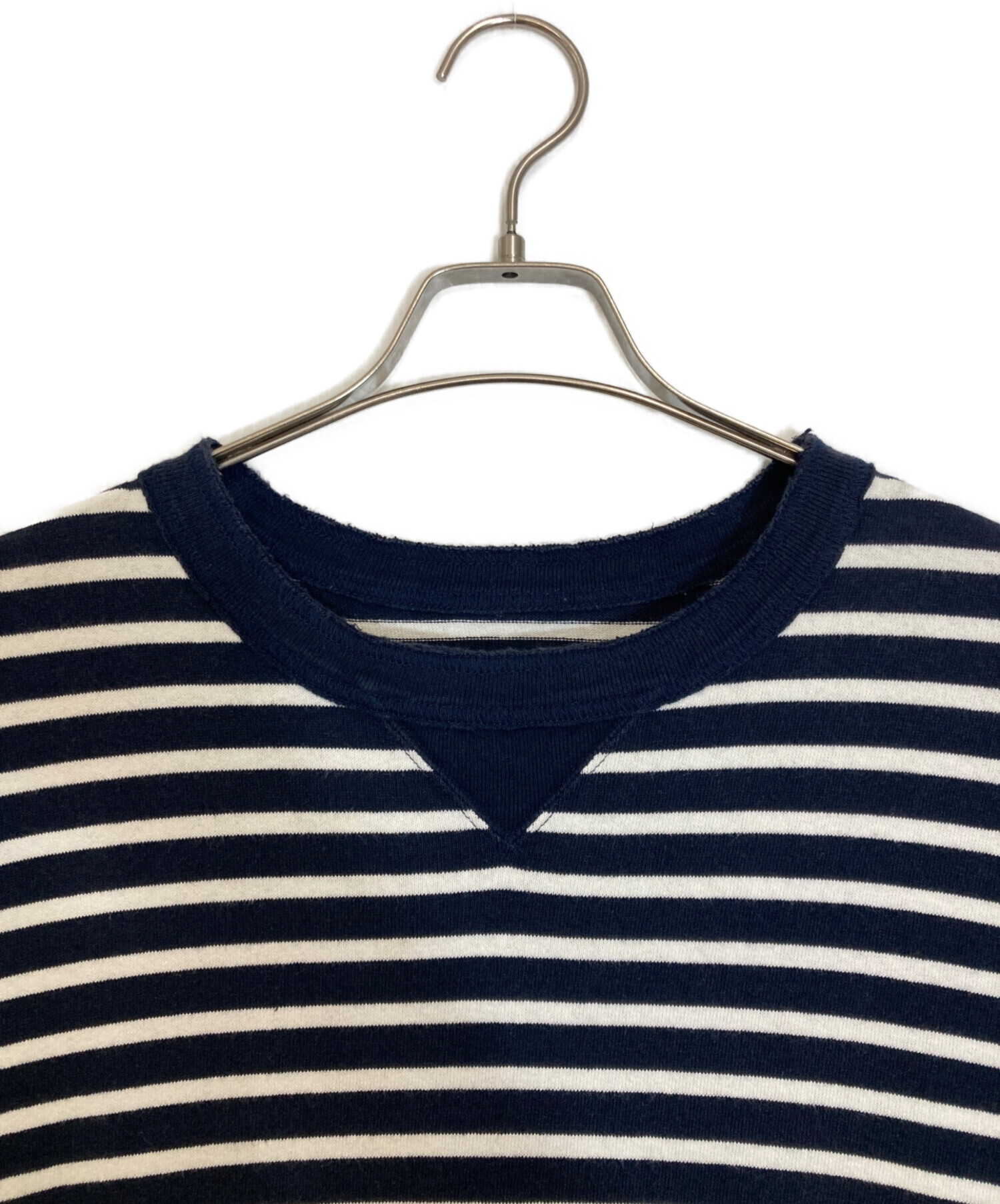 中古・古着通販】sacai (サカイ) Dixie Border T-Shirt ネイビー