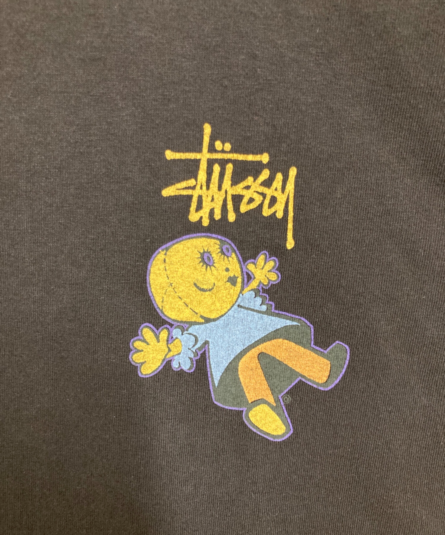 中古・古着通販】stussy (ステューシー) Dollie Pig Dyed Tee ブラック 
