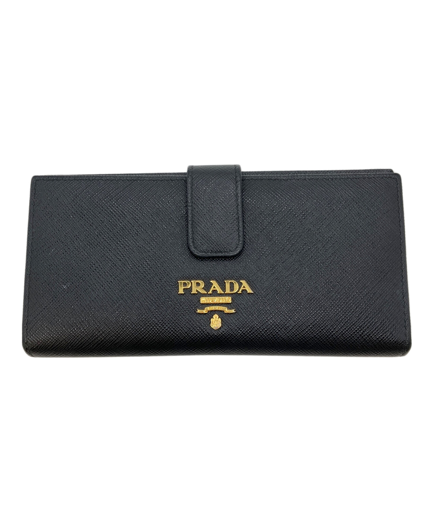 中古・古着通販】PRADA (プラダ) 長財布 ブラック|ブランド・古着通販 中古・古着通販】PRADA (プラダ) 長財布 ブラック|ブランド・古着通販
