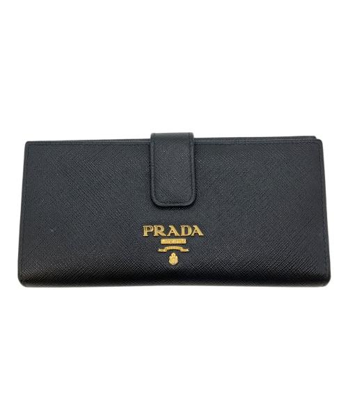 中古・古着通販】PRADA (プラダ) 長財布 ブラック｜ブランド・古着通販