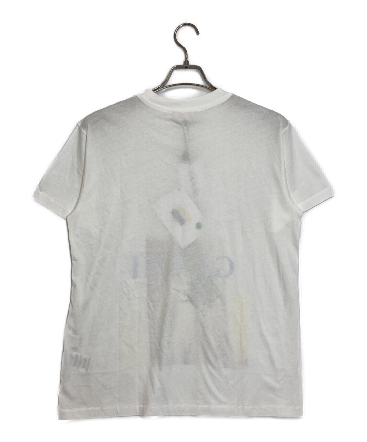 中古・古着通販】GANNI (ガニー) フォトプリントTシャツ ホワイト