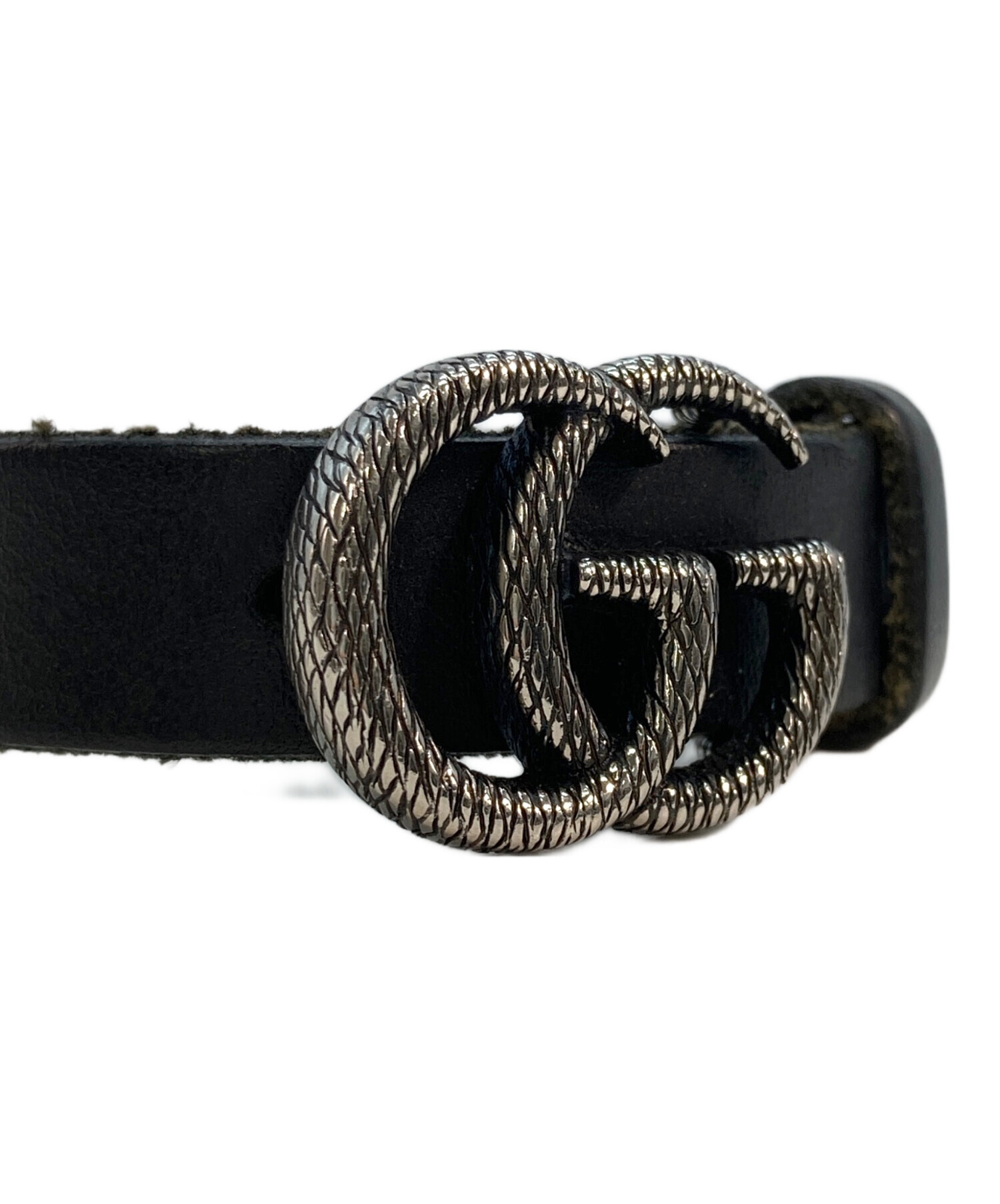 中古・古着通販】GUCCI (グッチ) ダブルGエングレービング レザー 中古・古着通販】GUCCI (グッチ) ダブルGエングレービング レザー