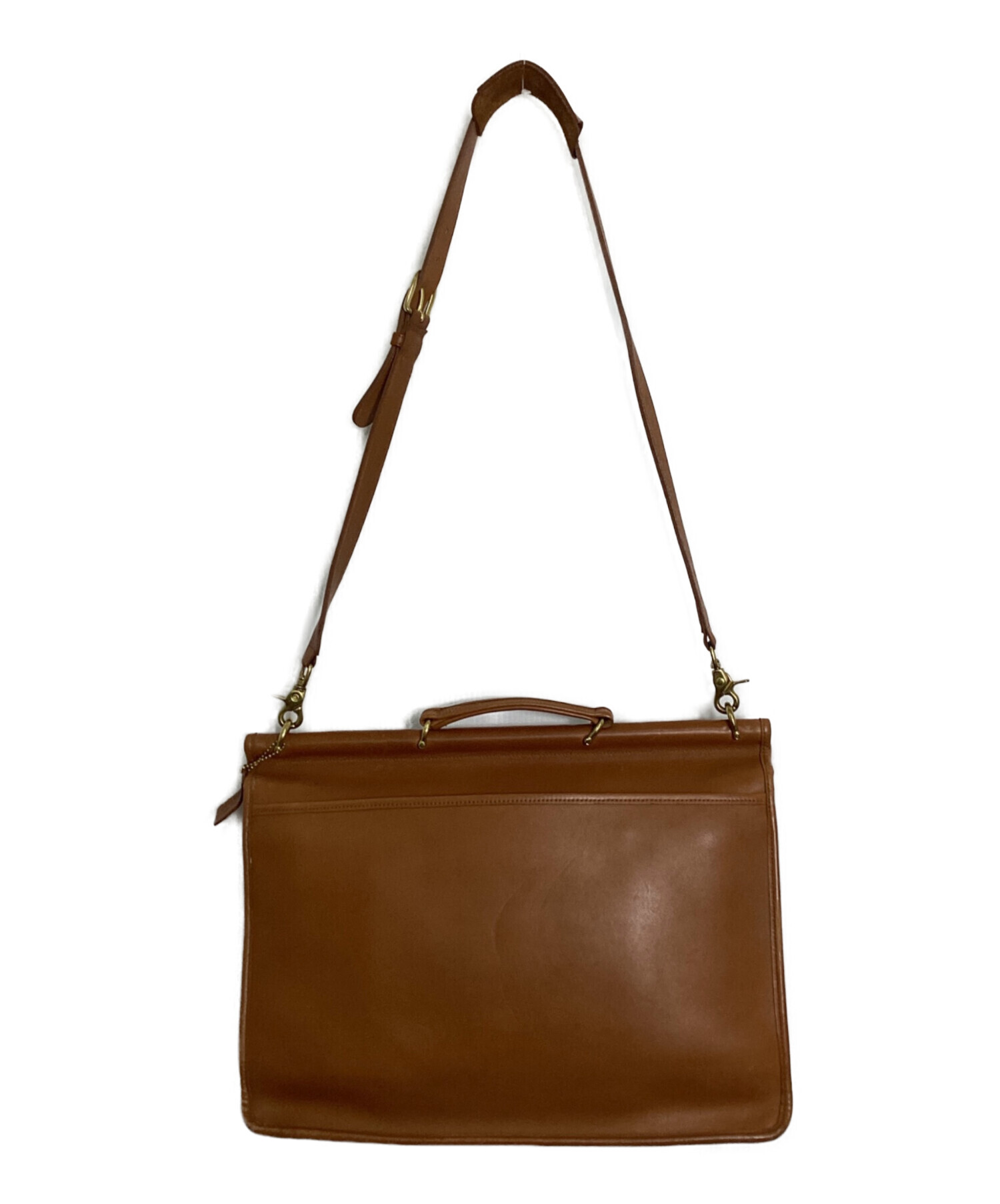 中古・古着通販】COACH (コーチ) Beekman Briefcase Work bag キャメル