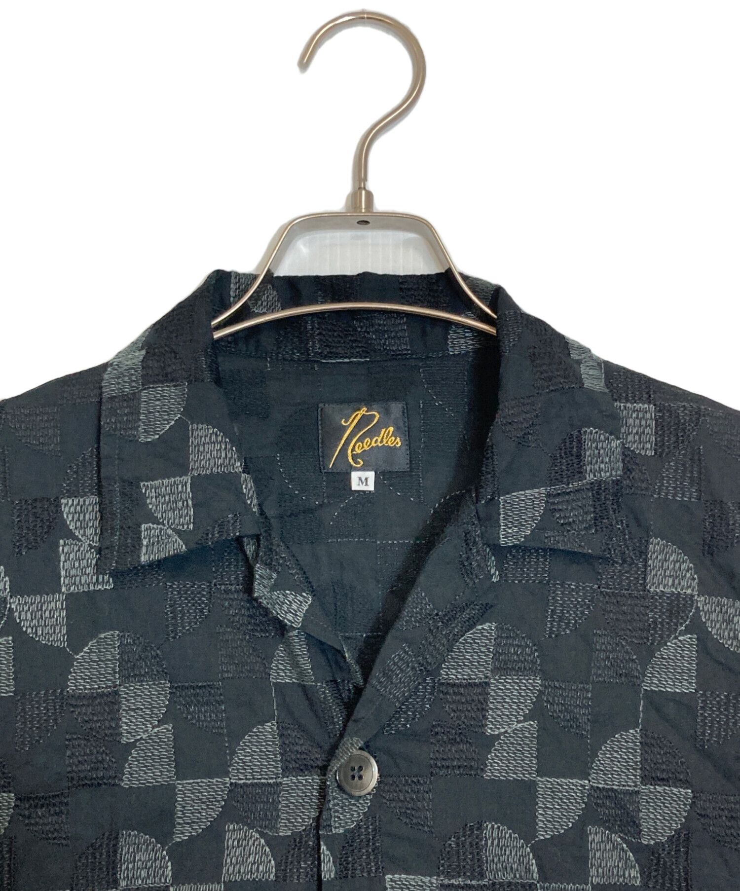 中古・古着通販】Needles (ニードルズ) CABANA SHIRT ブラック サイズ