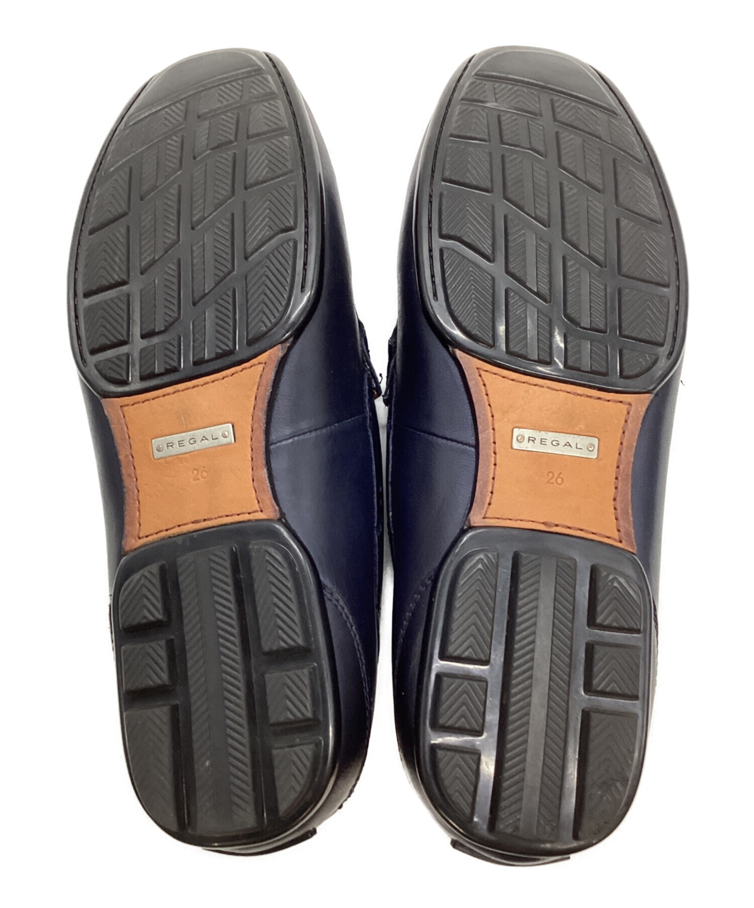 中古・古着通販】REGAL (リーガル) モカシンシューズ ネイビー サイズ