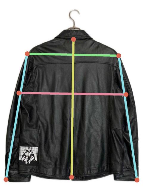 中古・古着通販】BALMAIN (バルマン) ラムレザースイングトップ