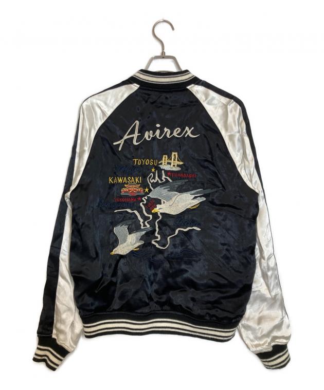 AVIREX サテンリバーシブルジャケット 古着 アヴィレックス スカジャン 中古・古着通販】AVIREX (アヴィレックス) リバーシブルサテン