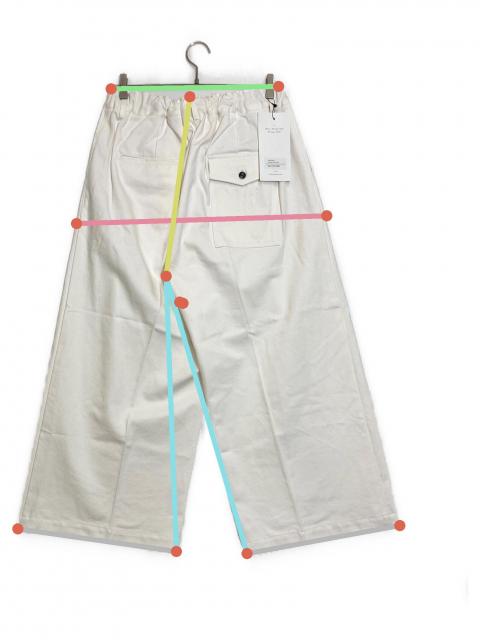 中古・古着通販】sillage (シアージ) Hakama Pants White Denim one
