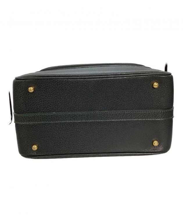 中古・古着通販】GUCCI (グッチ) バンブー バニティバッグ モス