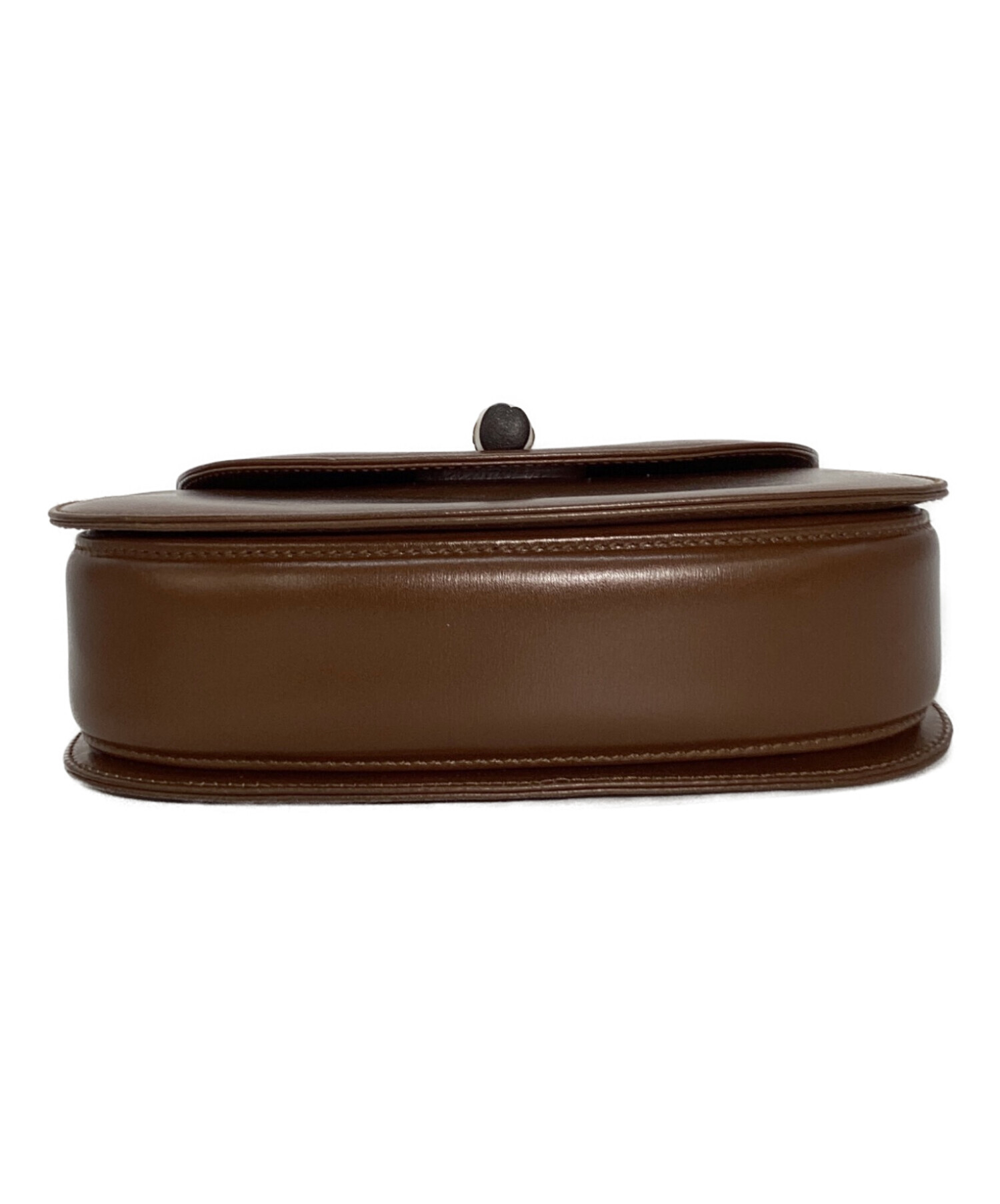 中古・古着通販】GUCCI (グッチ) バンブーハンドバッグ ブラウン