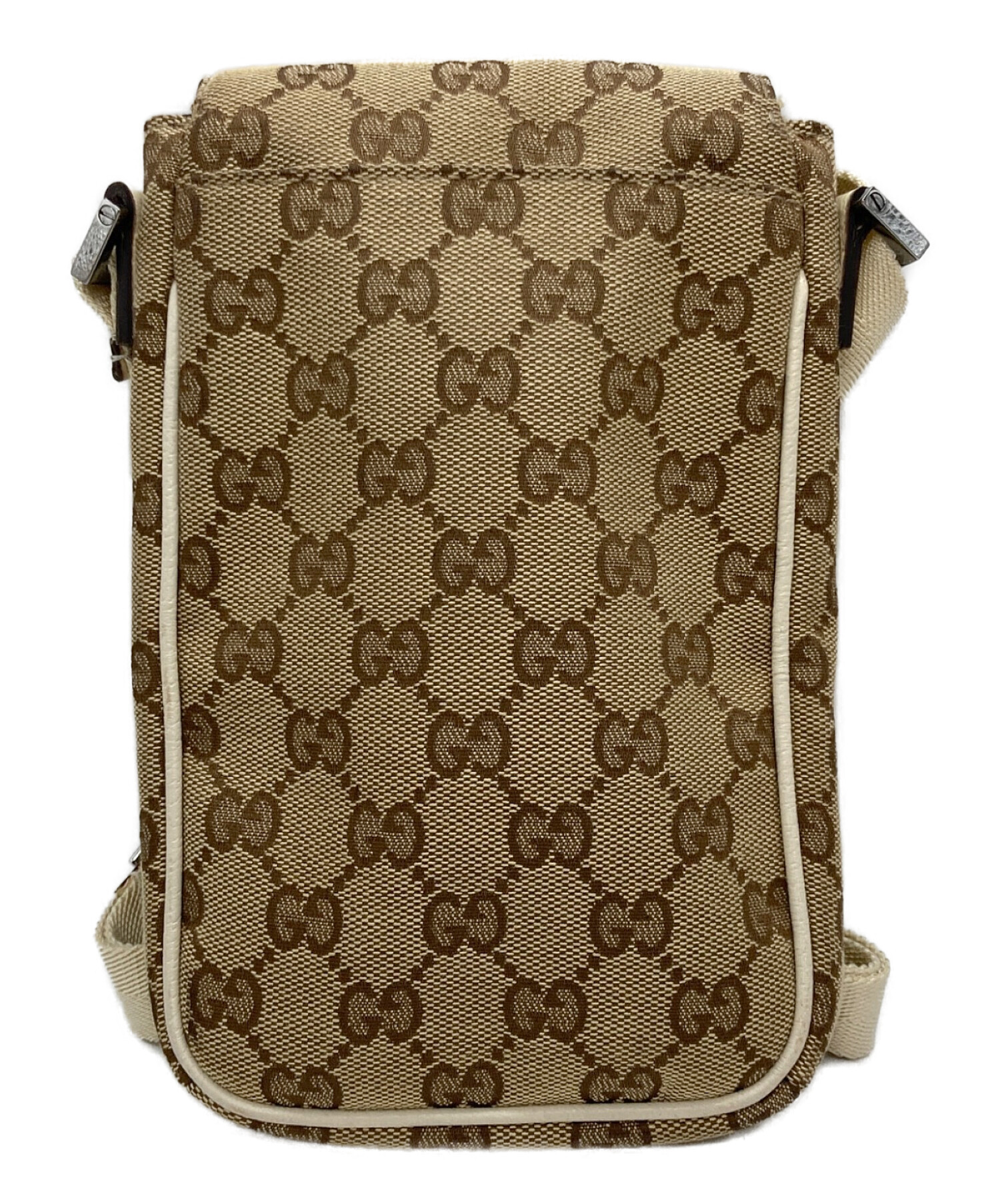 中古・古着通販】GUCCI (グッチ) GGキャンバスミニショルダーポーチ
