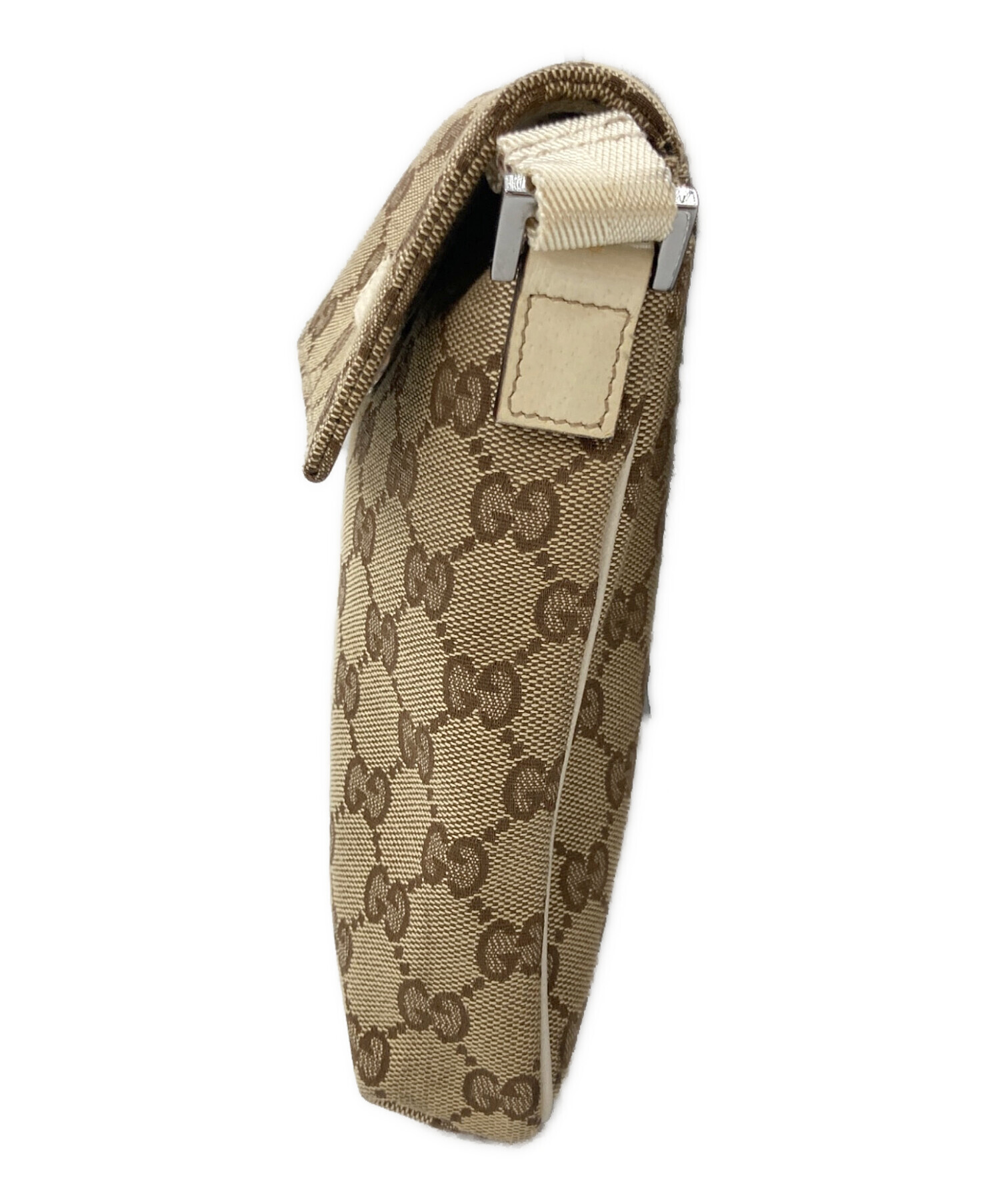 中古・古着通販】GUCCI (グッチ) GGキャンバスミニショルダーポーチ