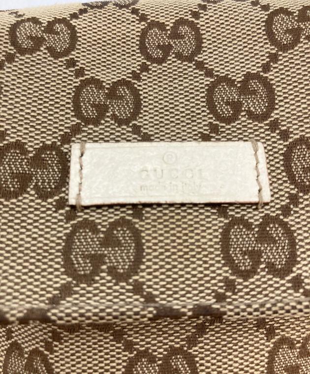 中古・古着通販】GUCCI (グッチ) GGキャンバスミニショルダーポーチ 