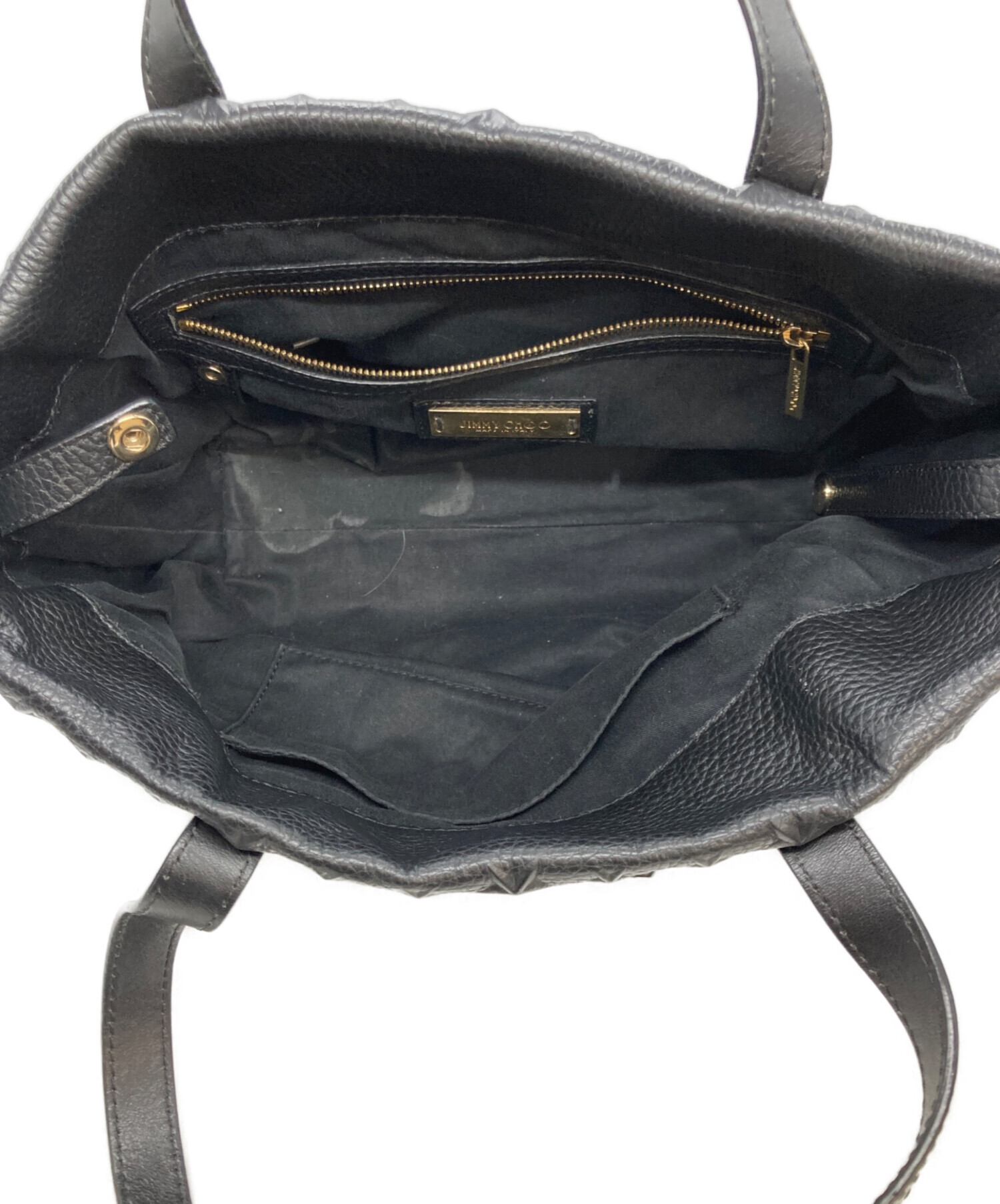 中古・古着通販】JIMMY CHOO (ジミーチュウ) サラ ハンドバッグ 