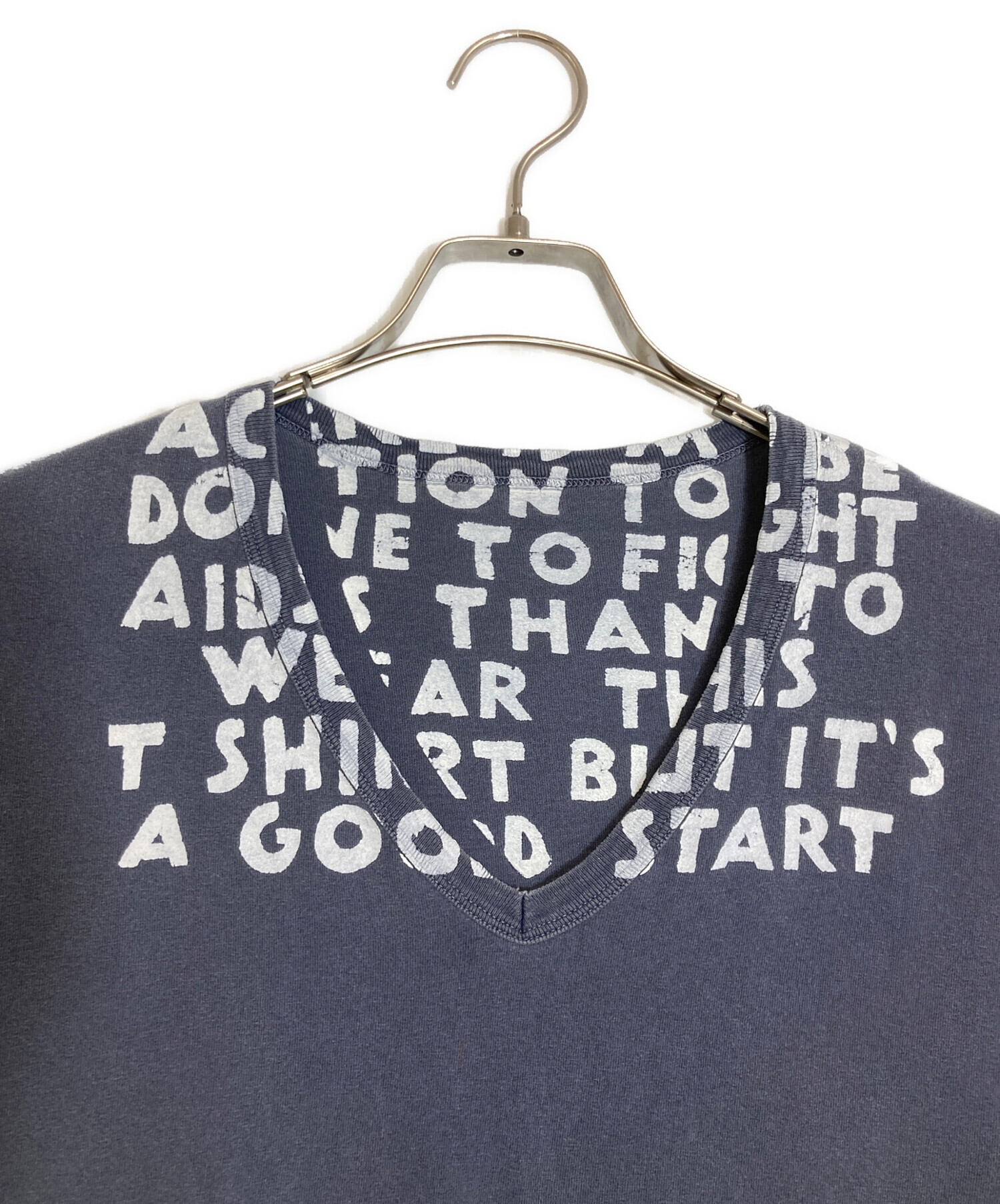 メゾンマルジェラ　エイズティー　メンズサイズM 中古・古着通販】Maison Margiela (メゾンマルジェラ) AIDS TEE
