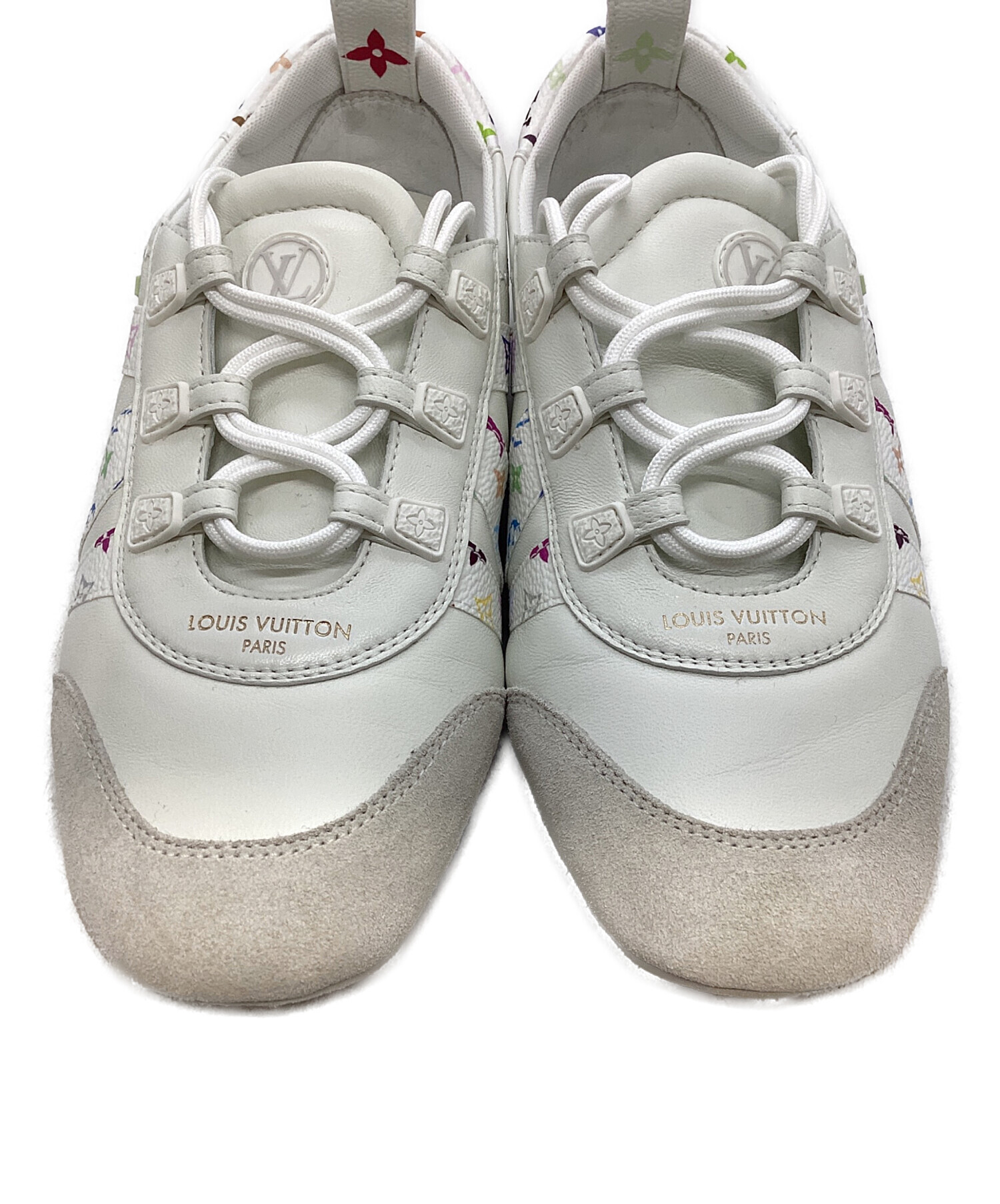 けーくんLOUIS VUITTON ルイヴィトン　スニーカー　靴　23.5 中古・古着通販】LOUIS VUITTON (ルイ ヴィトン) 村上隆 (ムラカミ