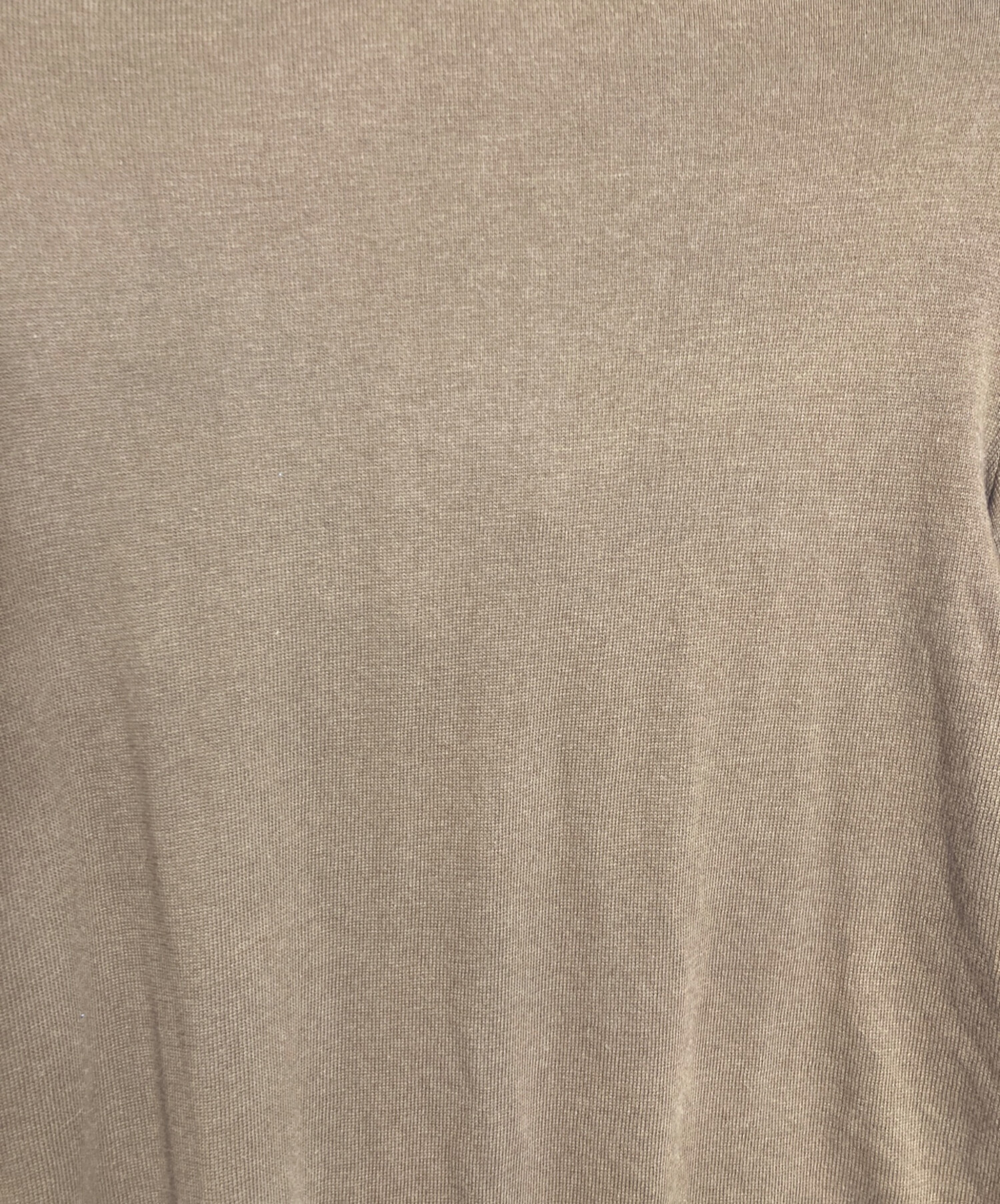 中古・古着通販】HERMES (エルメス) カシミヤ混ニット切替 スカーフ柄