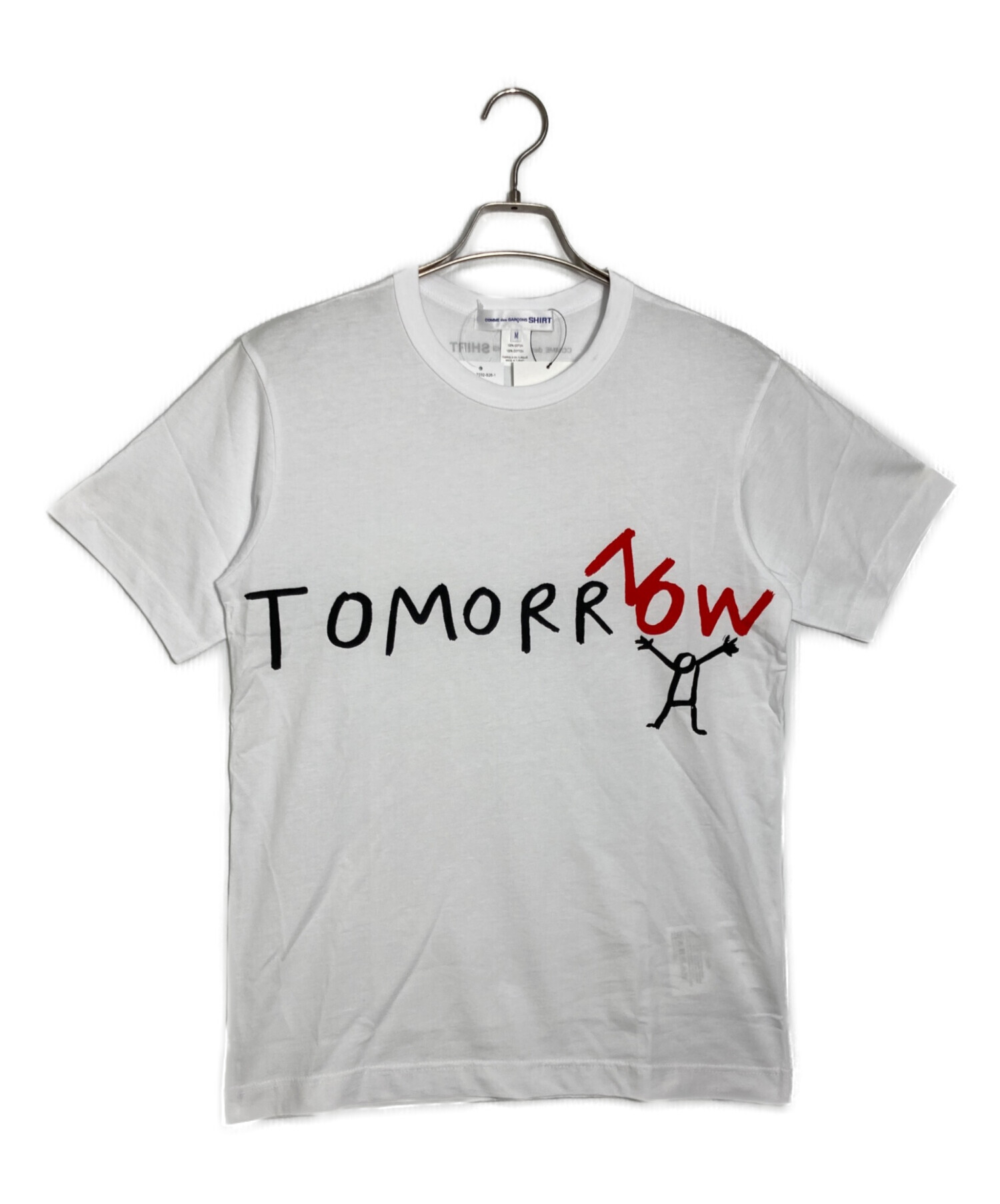 美品 25SS COMME des GARCONS エステル ロゴ Tシャツ 中古・古着通販】COMME des GARCONS SHIRT (コムデギャルソンシャツ