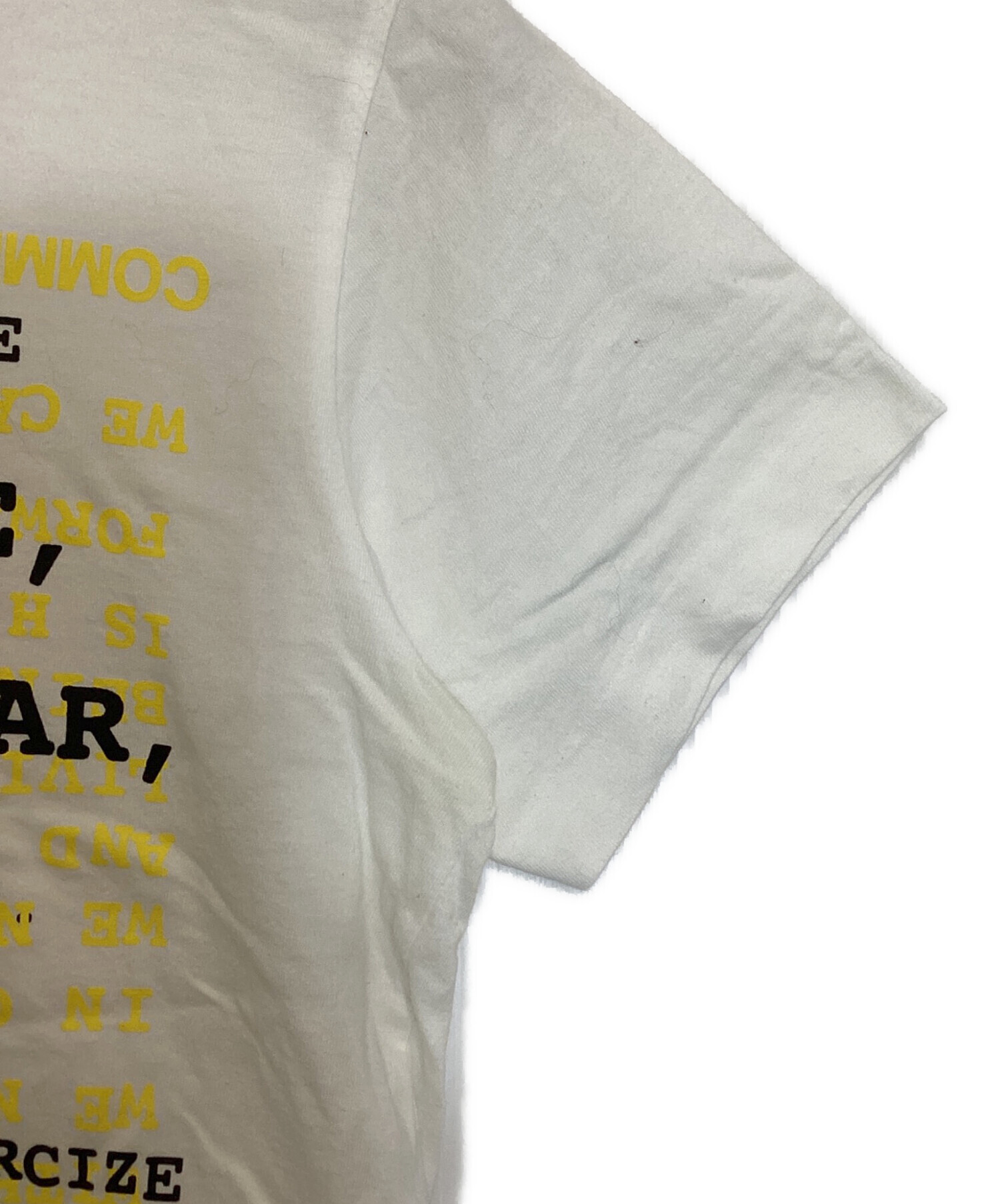 中古・古着通販】COMME des GARCONS (コムデギャルソン) メッセージ