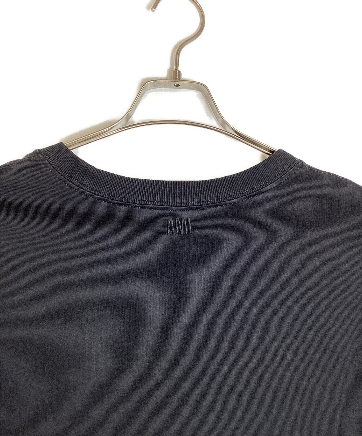 中古・古着通販】AMI PARIS (アミ パリス) ハートロゴ刺繍Tシャツ