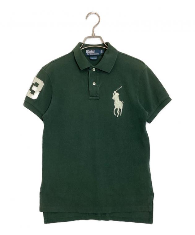 新品タグ付 POLO Ralph Lauren ビッグポニー ポロシャツ 緑 中古・古着通販】POLO RALPH LAUREN (ポロ・ラルフローレン) ビッグ