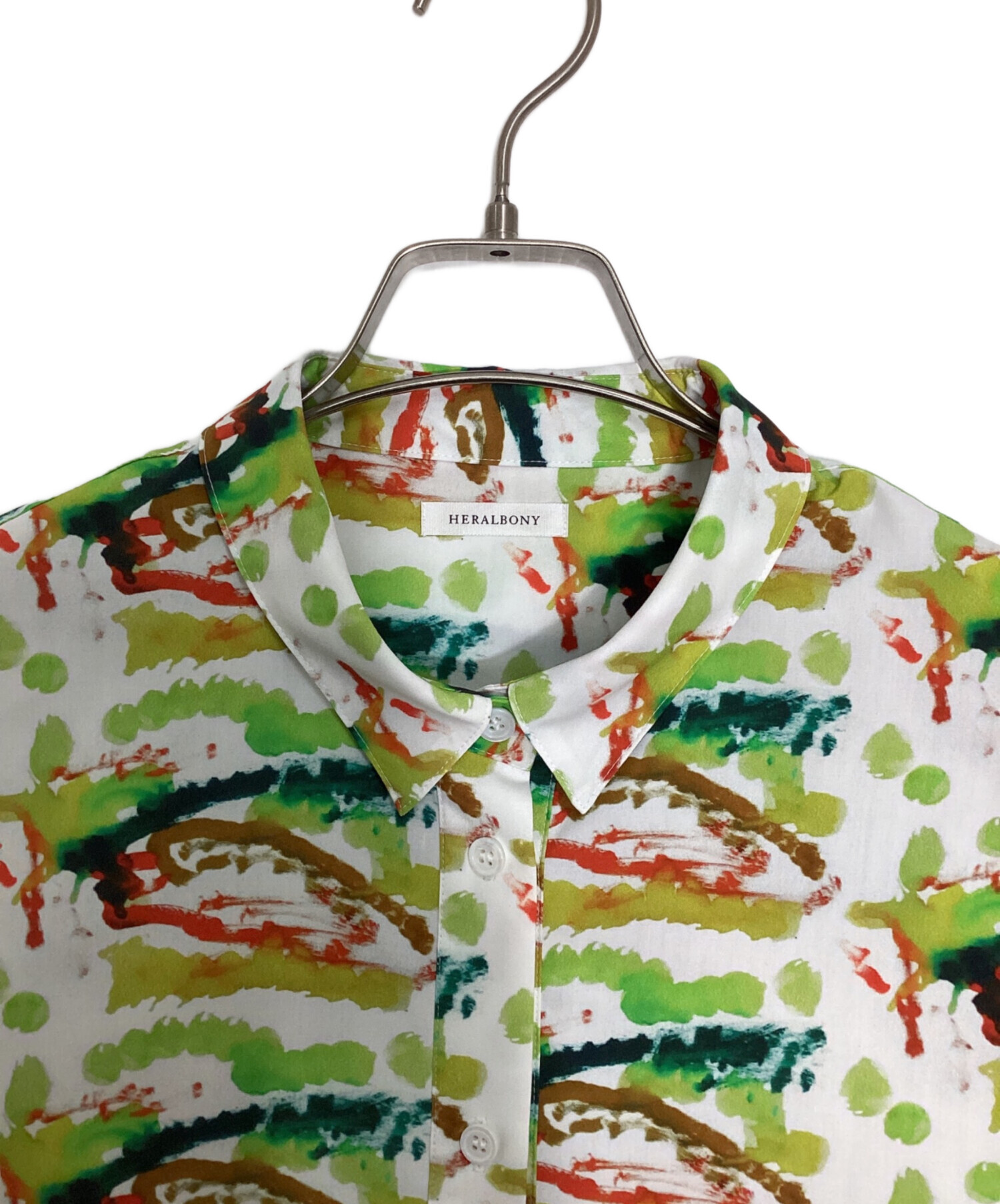 中古・古着通販】HERALBONY (ヘラルボニー) L/Lシャツワンピース
