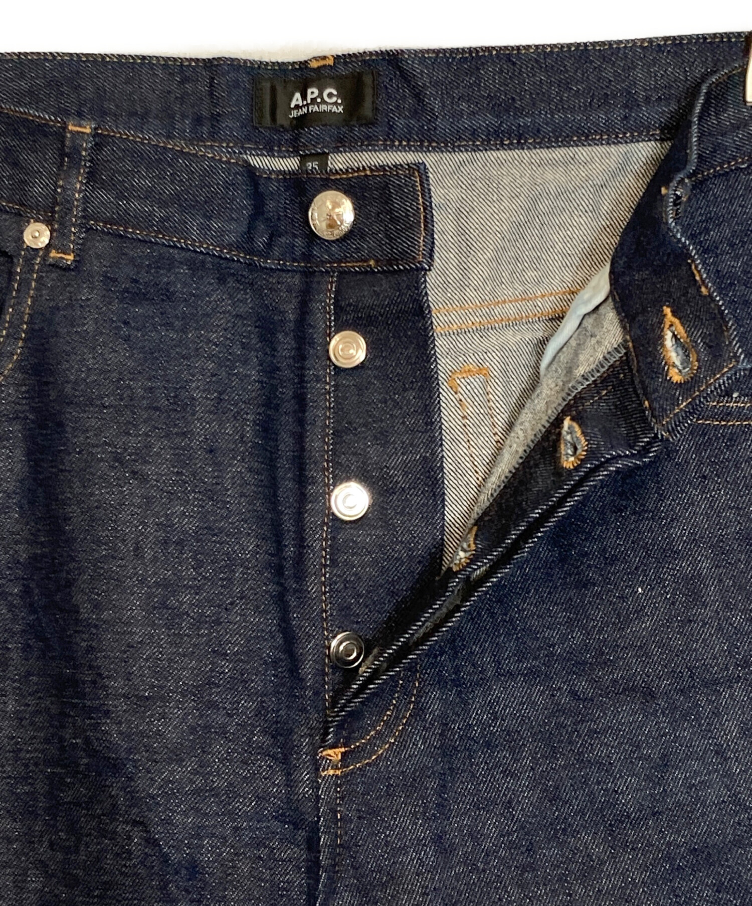 中古・古着通販】A.P.C. (アーペーセー) デニムパンツ インディゴ 