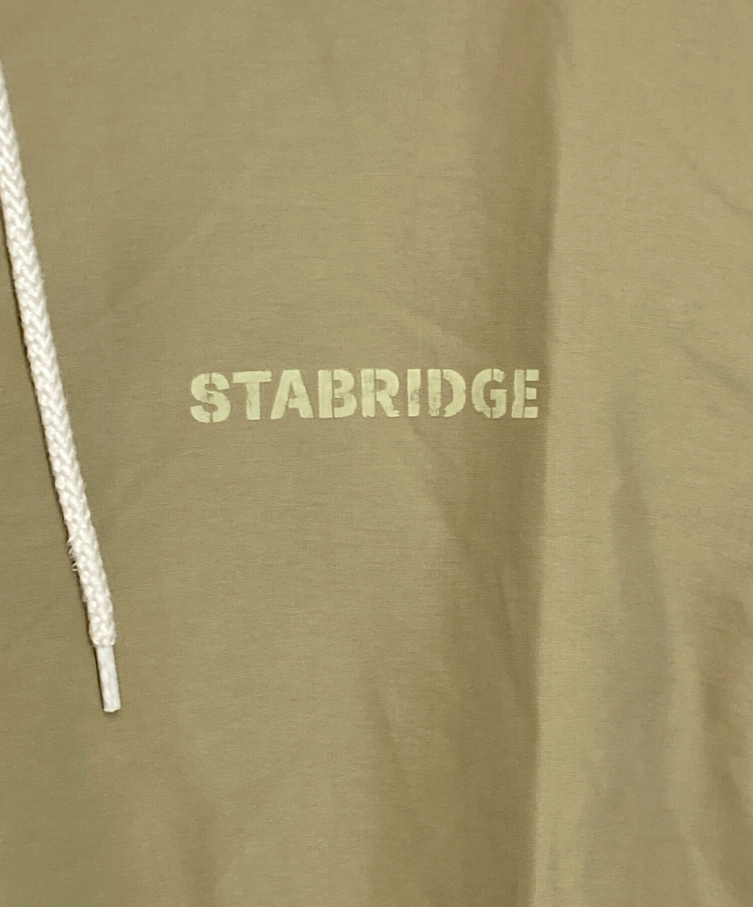 中古・古着通販】STABRIDGE (スタブリッジ) SHORE WALKER ANORAK SAND 