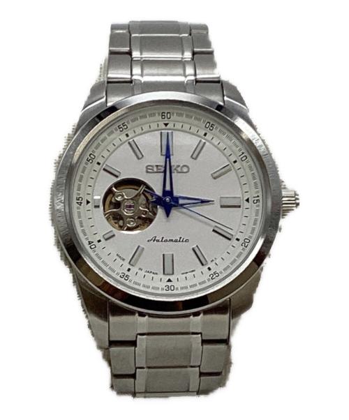 セイコー SEIKO セイコーセレクション 4R38-02AO 腕時計 中古・古着通販】SEIKO (セイコー) メカニカル オープンハート腕時計
