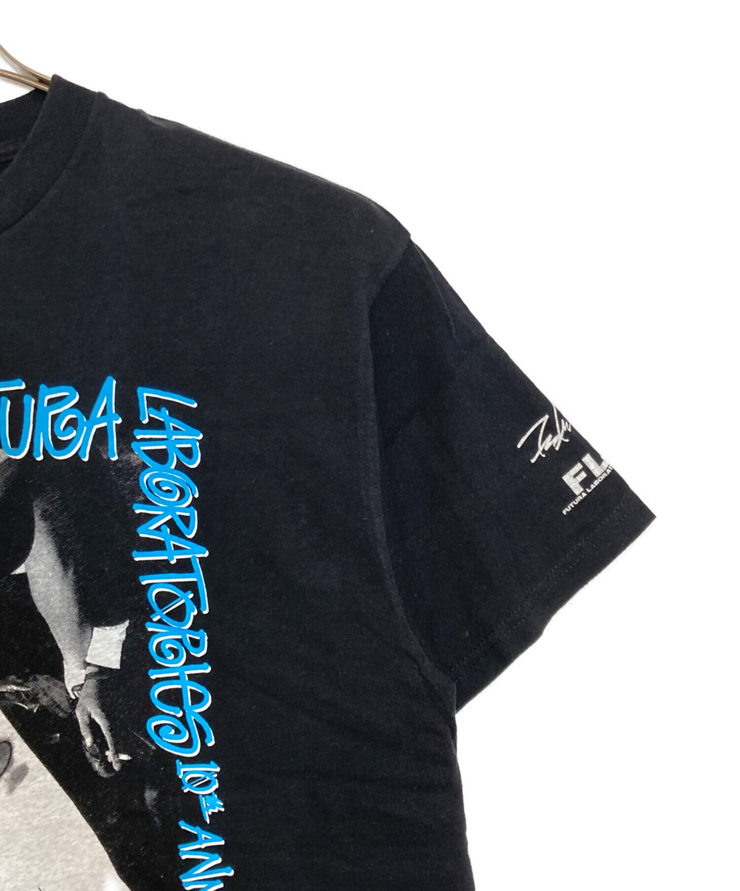 中古・古着通販】stussy (ステューシー) プリントTシャツ ブラック 
