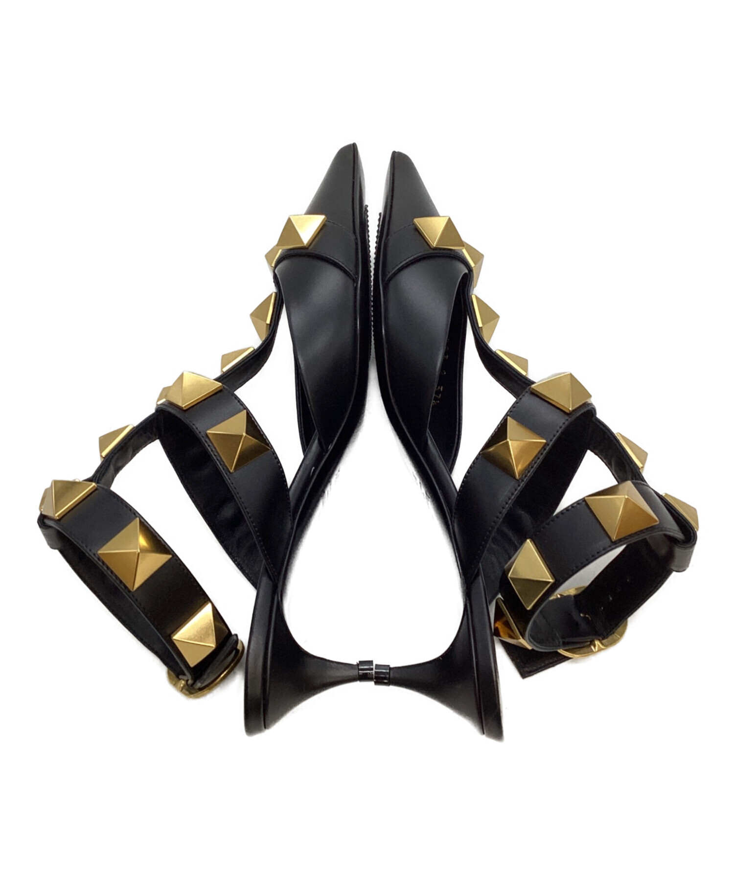 【新品未使用】VALENTINO ガラヴァーニ レザーパンプス 37 1/2 中古・古着通販】VALENTINO GARAVANI (ヴァレンティノ・ガラヴァーニ