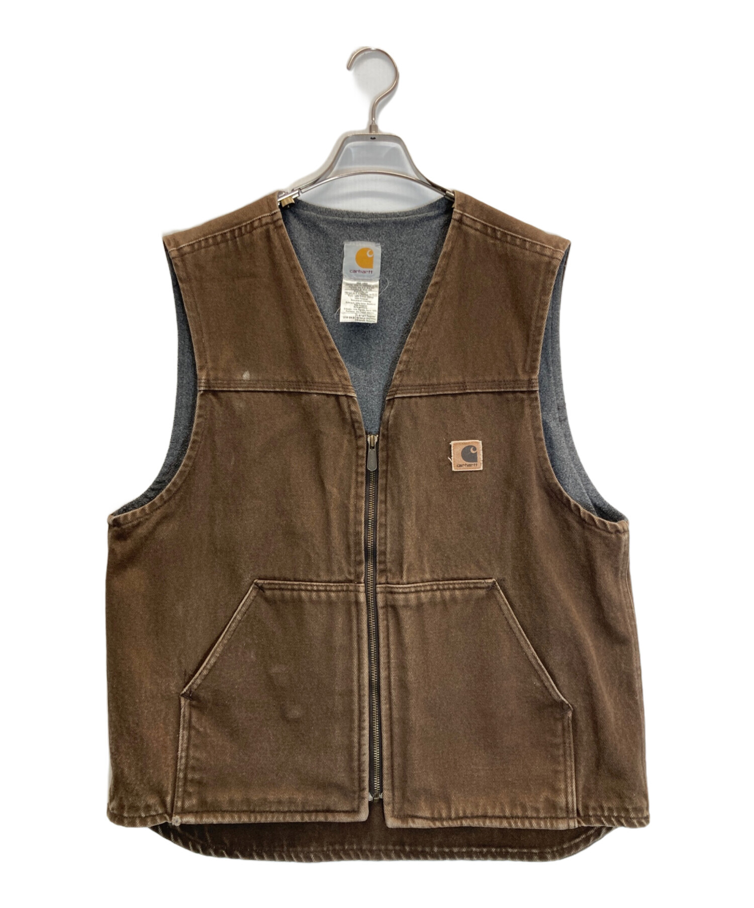 中古・古着通販】CarHartt (カーハート) ダックフリースベスト