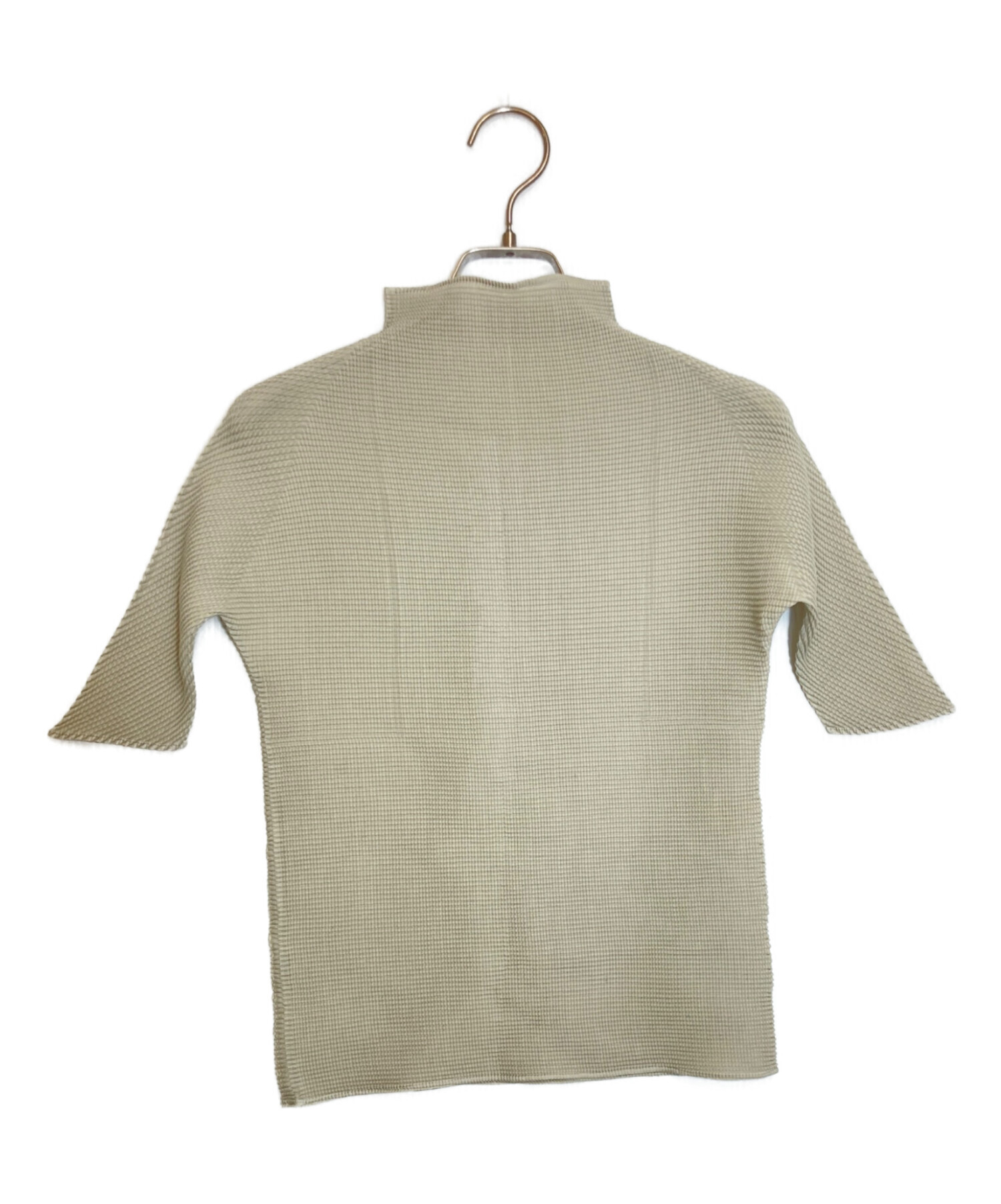 #1302 ISSEY MIYAKE プリーツ シアー 長袖 トップス 古着 中古・古着通販】ISSEY MIYAKE PLEATS (T) (イッセイミヤケプリーツ