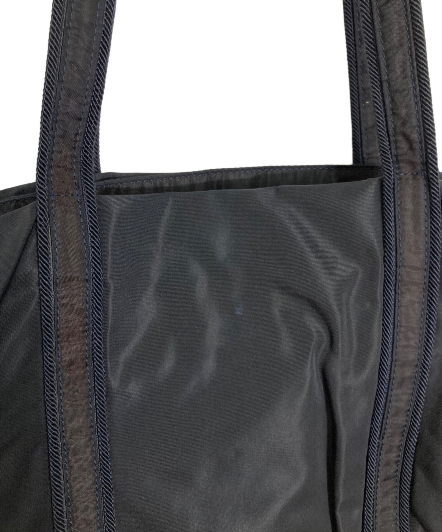 プラダ PRADA 刺繍ナイロン トートバッグ 【B級品】 中古・古着通販】PRADA (プラダ) ロゴ刺繍ナイロントートバッグ