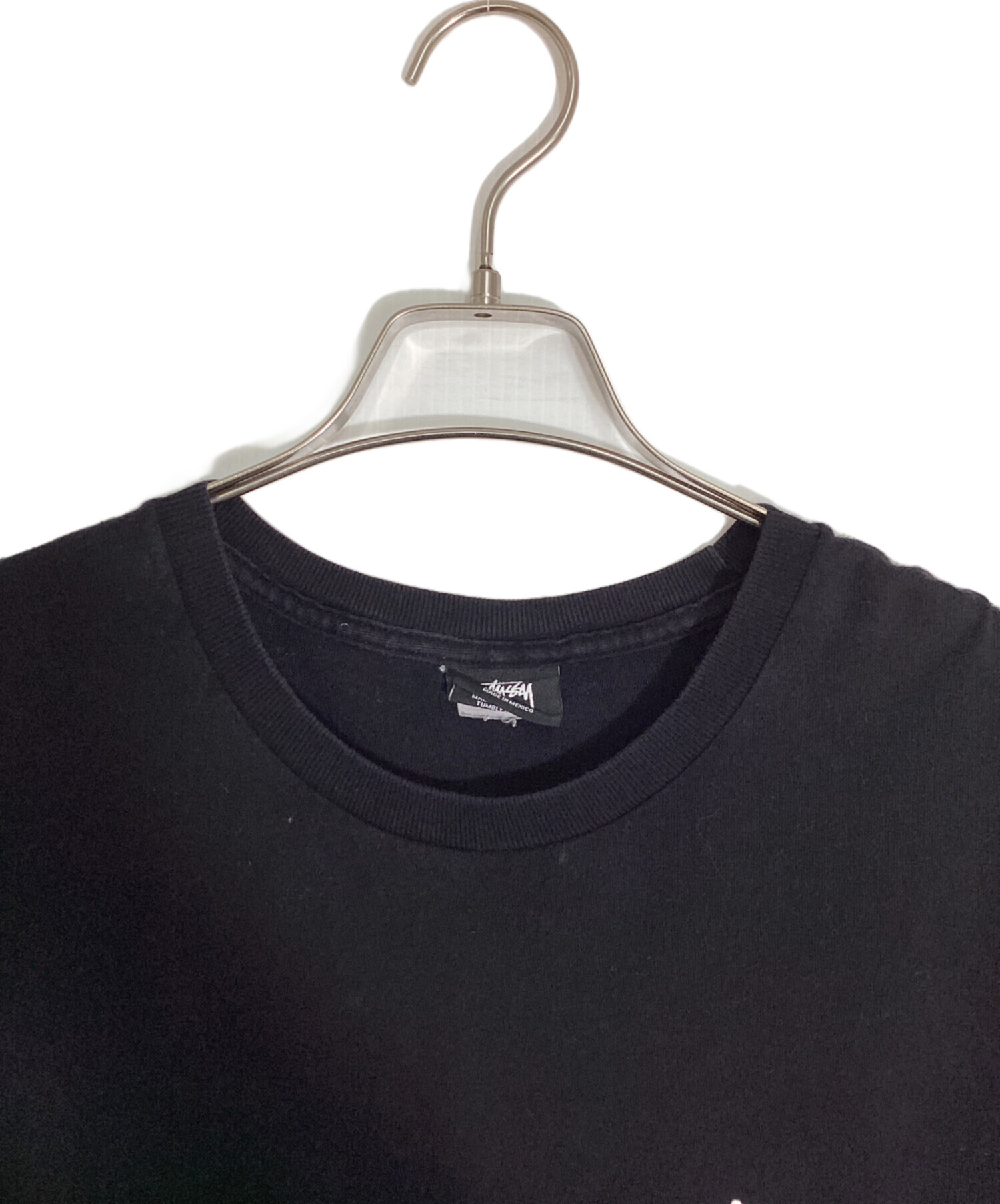 新品未使用　STUSSY ブラック Tシャツ Lサイズ 中古・古着通販】stussy (ステューシー) プリントTシャツ ブラック